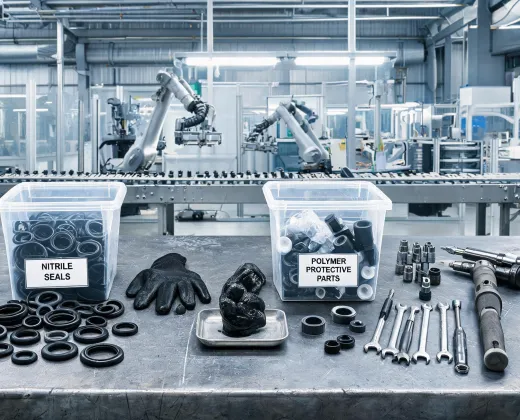 industrial automation elastomer parts